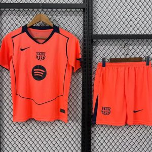 25 26 Kids Barcelona Third Jersey - Front