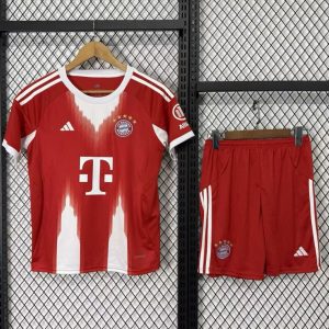 25 26 Kids Bayern Munich Home Jersey - Front