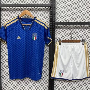 25 26 Kids Italy Home Jersey - Front