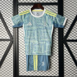 25 26 Kids Juventus Away 16-28 Jersey - Front