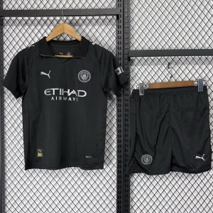25 26 Kids Manchester City Away Jersey - Front