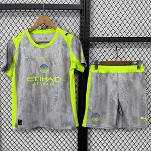 25 26 Kids Manchester City Third Jersey - Front