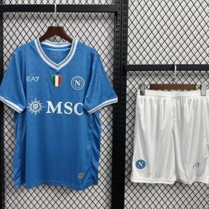 25 26 Kids Napoli Home Jersey - Front