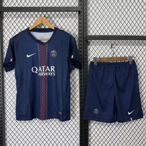 25 26 Kids PSG Home Jersey - Front