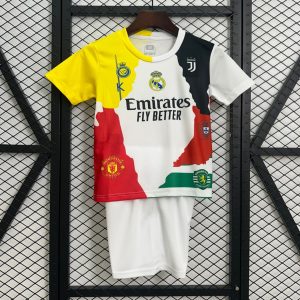 25 26 Kids Real Madrid Cristiano Ronaldo Special CR7 Jersey - Front