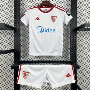 25 26 Kids Sevilla FC Home Jersey - Front