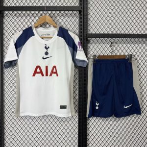 25 26 Kids Tottenham Hotspur Home Jersey - Front