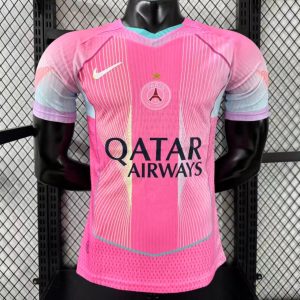 25 26 Player Version PSG Pink Jersey - Front