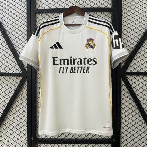 25-26 Real Madrid Home Jersey - Front