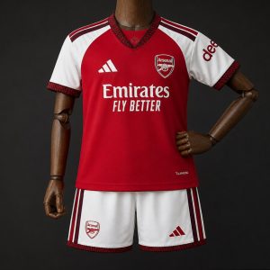 26 27 Kids Arsenal Home Jersey - Front
