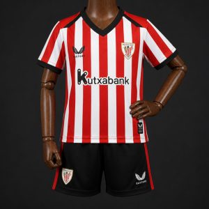 26 27 Kids Athletic Bilbao Home Jersey - Front