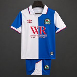 26 27 KIDS Blackburn Rovers Home Jersey - Front