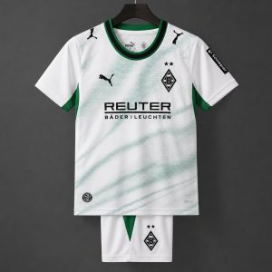 26 27 Kids Borussia Mönchengladbach Home Jersey - Front