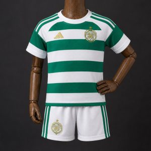 26 27 Kids Celtic Home Jersey -No Sponsors - Front
