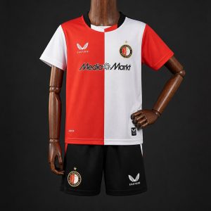26 27 Kids Feyenoord Home Jersey - Front
