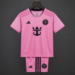 26 27 Kids Inter Miami Home Pink Jersey - Front