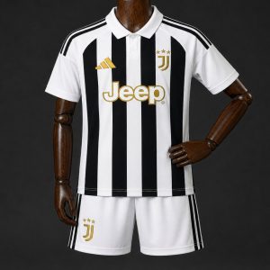 26 27 Kids Juventus Home Jersey - Front