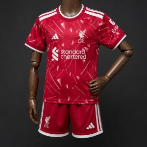 26 27 Kids Liverpool Home Jersey - Front