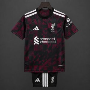 26 27 Kids Liverpool Third Jersey - Front