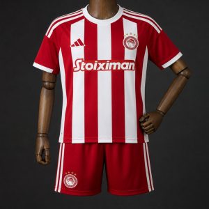 26 27 Kids Olympiacos Home Jersey - Front