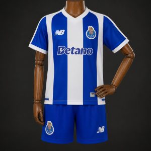 26 27 Kids Porto Home Jersey-2 - Front