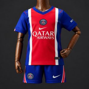 26 27 Kids PSG Home Jersey - Front