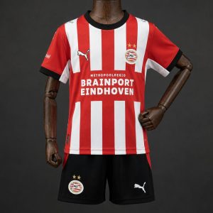 26 27 Kids PSV Eindhoven Home Jersey - Front