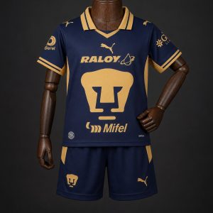 26 27 Kids Pumas Home Jersey - Front