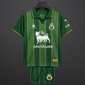 26 27 Kids Racing de Santander Away Dark Green Jersey Kit - Front