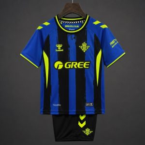 26 27 Kids Real Betis Third Jersey - Front