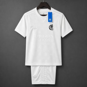 26 27 Kids Real Madrid 125 Years Anniversary Jersey - Front