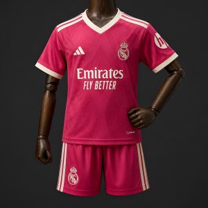 26 27 Kids Real Madrid Third Jersey - Front