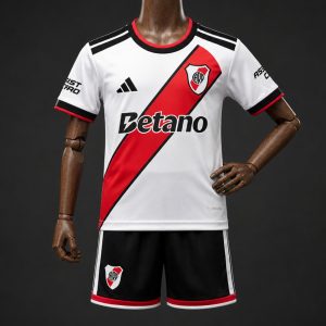 26 27 Kids River Plate Home Jersey - Front