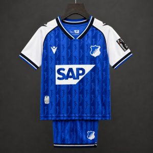 26 27 Kids TSG Hoffenheim Home Blue Jersey - Front