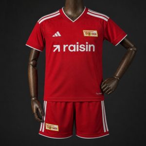 26 27 Kids Union Berlin Home Jersey - Front