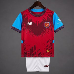26 27 Kids West Ham United Home Jersey - Front
