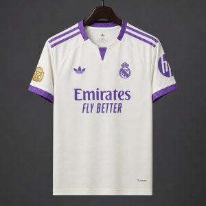 26-27 Real Madrid 125th Anniversay White Jersey - Front