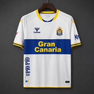 26-27 UD Las Palmas Third White Jersey - Front