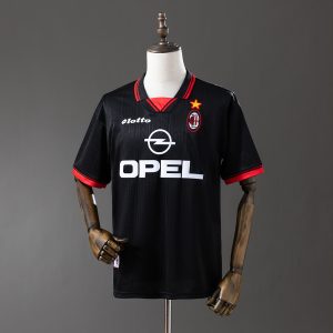 AC Milan 97 98 Second Away Retro Jersey - Front