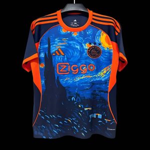 Ajax x Van Gogh 2025-26 The Starry Night Edition Jersey - Front