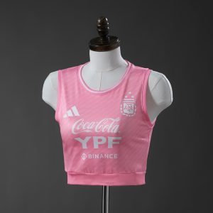 Argentina 25 26 Pink Women's Vest S-XXL - Front