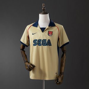 Arsenal 01 02 Away Retro Jersey S-XXL - Front