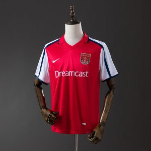 Arsenal 01 02 Home Retro Jersey S-XXL - Front