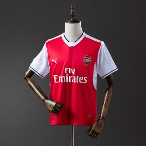 Arsenal 16 17 Home Retro Jersey S-XXL - Front
