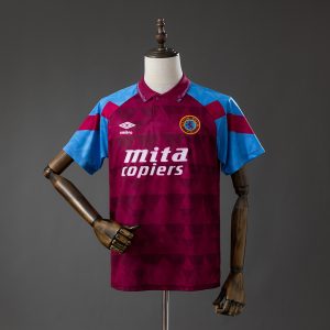 Aston Villa 1998 Home Stadium Retro Jersey S-XXL - Front