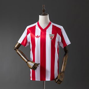 Athletic Bilbao 86 87 Home Retro Jersey S-XXL - Front
