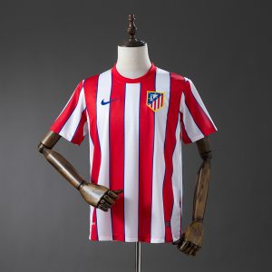 Atletico Madrid 11 12 Home Champions League Retro Jersey S-XXL - Front