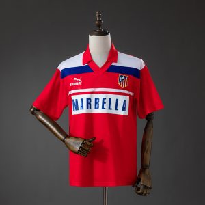 Atletico Madrid 90 93 Away Retro Jersey S-XXL - Front