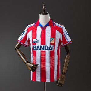 Atletico Madrid 96 97 Home Retro Jersey S-XXL - Front