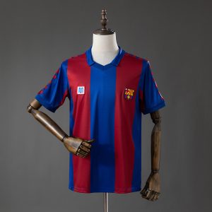 Barcelona 80 81 Home Retro Jersey S-XXL - Front